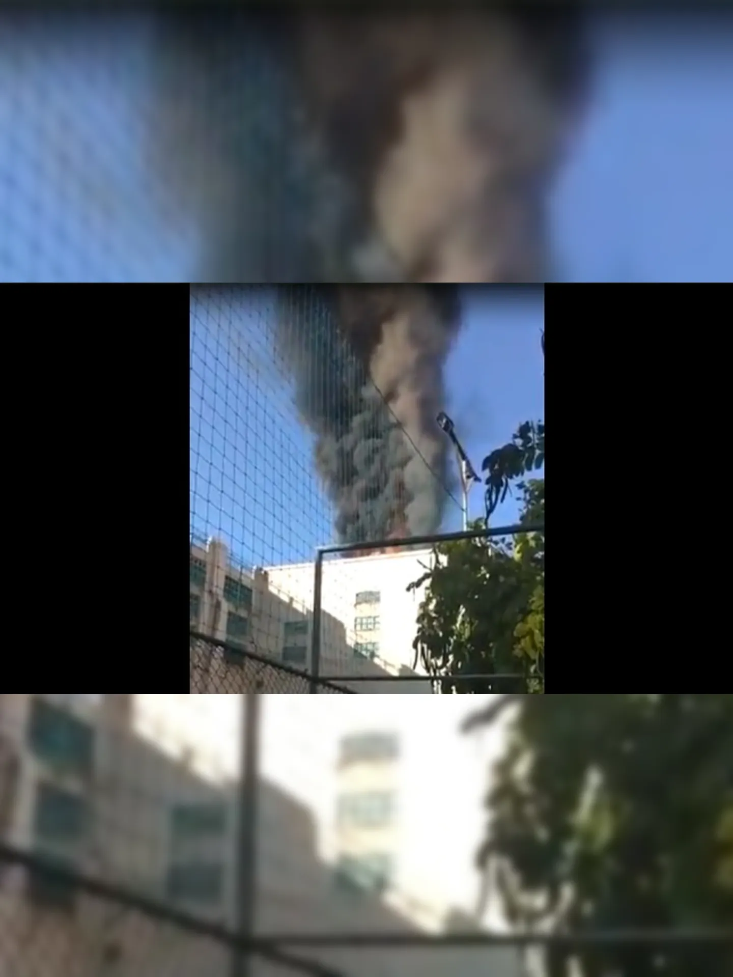 Imagem ilustrativa da imagem Shopping pega fogo na Zona Norte do Rio