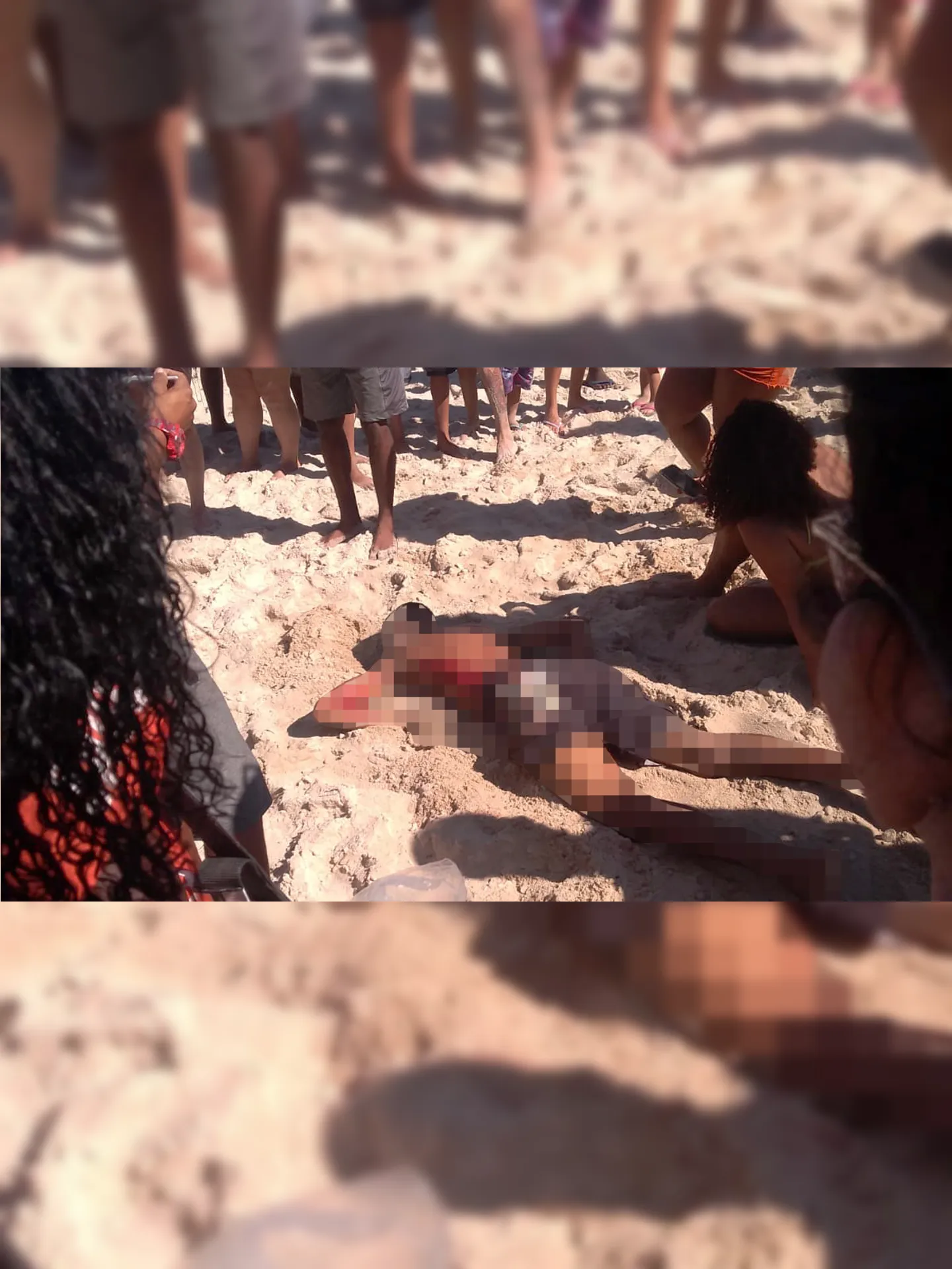 Imagem ilustrativa da imagem Tiros, correria e morte na Praia de Ipanema, na Zona Sul do Rio