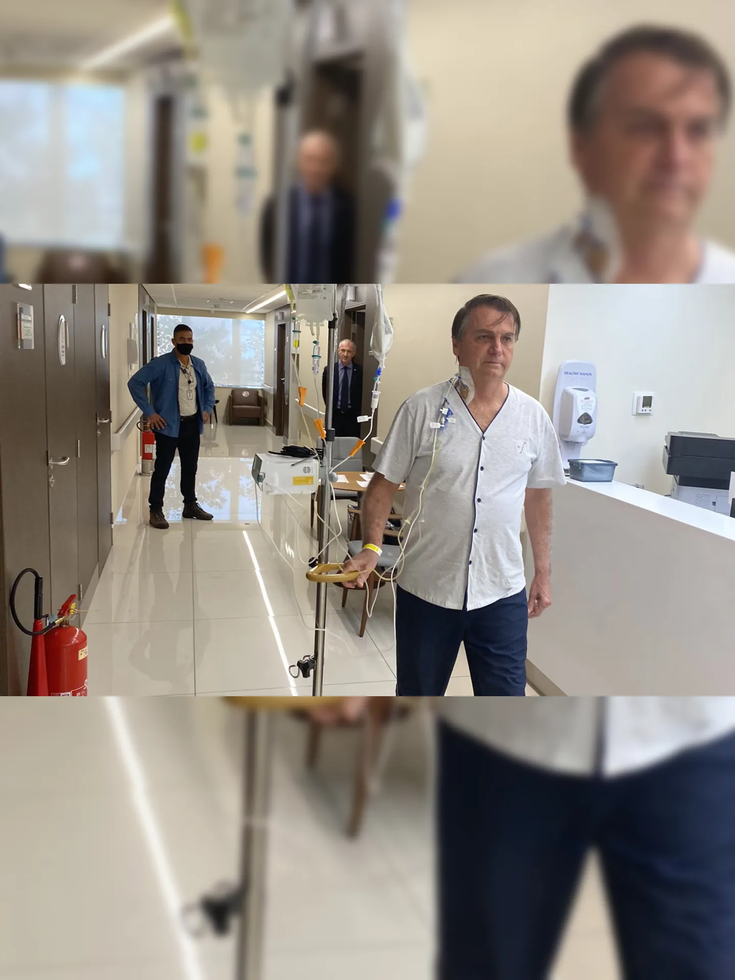 Imagem ilustrativa da imagem Presidente Jair Bolsonaro recebe alta médica