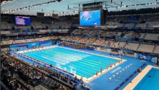 Imagem ilustrativa da imagem Confira o desempenho dos brasileiros na natação neste sábado