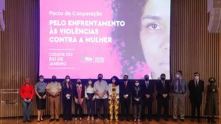 Imagem ilustrativa da imagem Rio assina acordo para enfrentamento à violência contra mulher