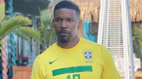 Imagem ilustrativa da imagem Astro Jamie Foxx declara amor à seleção