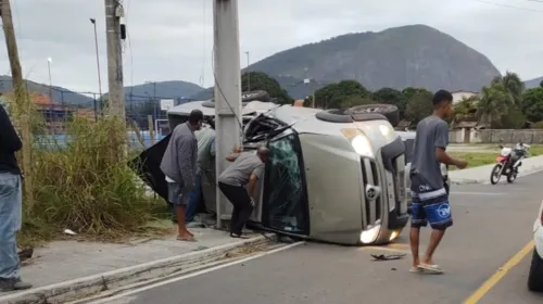 Imagem ilustrativa da imagem Acidente deixa um morto e três feridos em Itaipuaçu