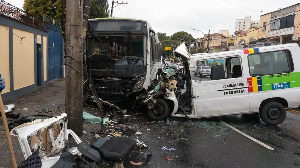 Imagem ilustrativa da imagem Grave acidente deixa seis feridos na Zona Norte do Rio