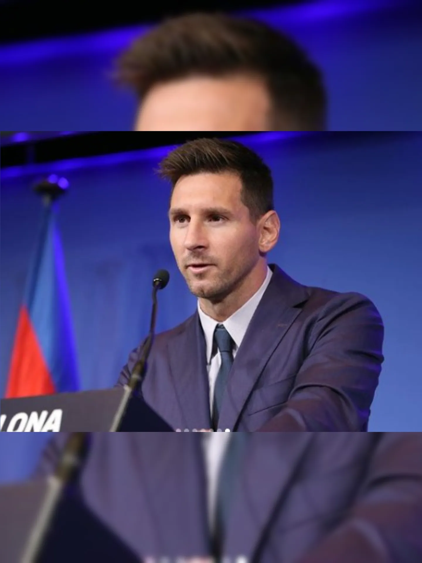 Imagem ilustrativa da imagem Messi e outros três jogadores do PSG testam positivo para Covid-19