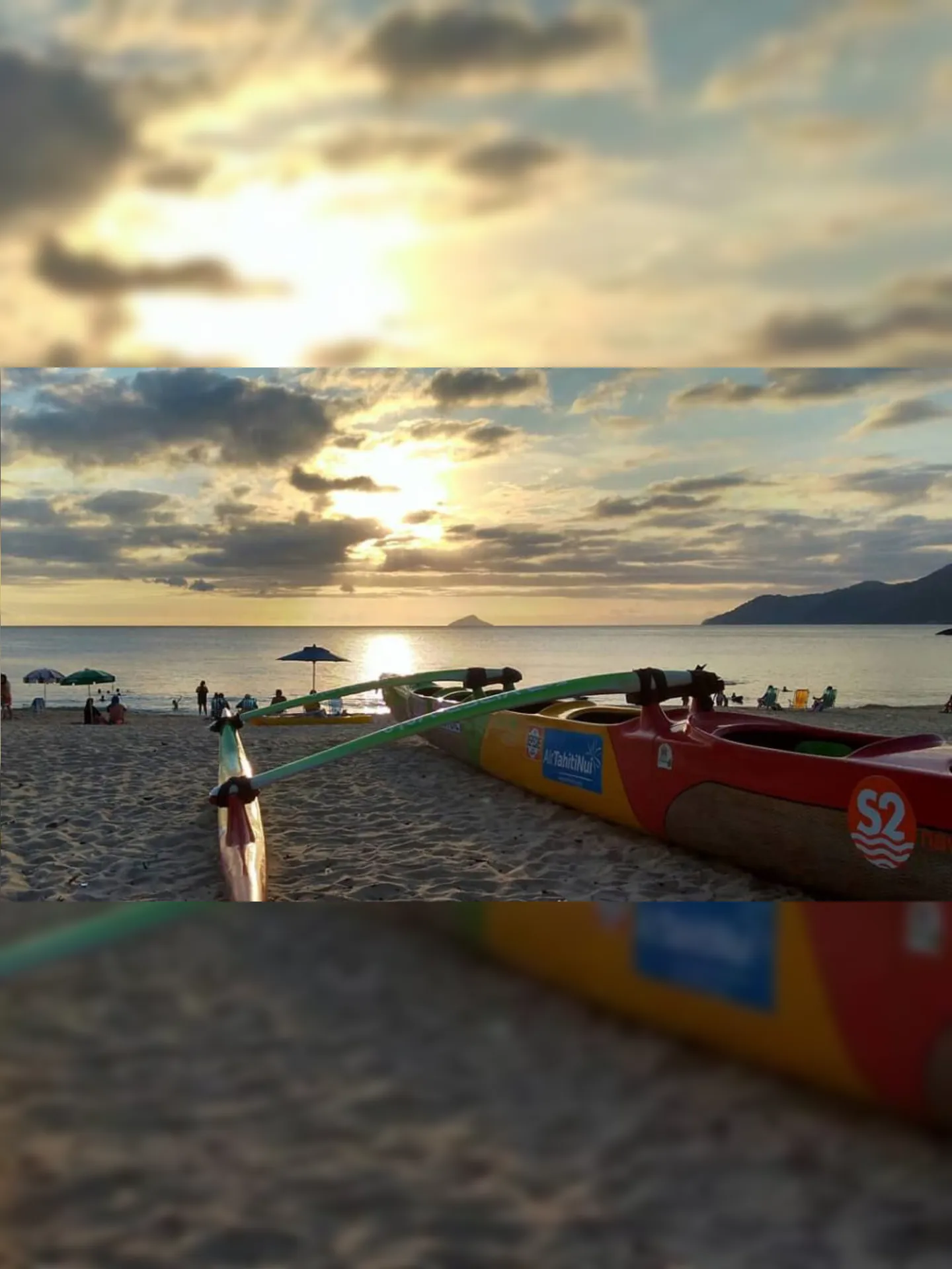 Imagem ilustrativa da imagem Niterói recebe Campeonato Nacional de Canoa Havaiana Longa Distância