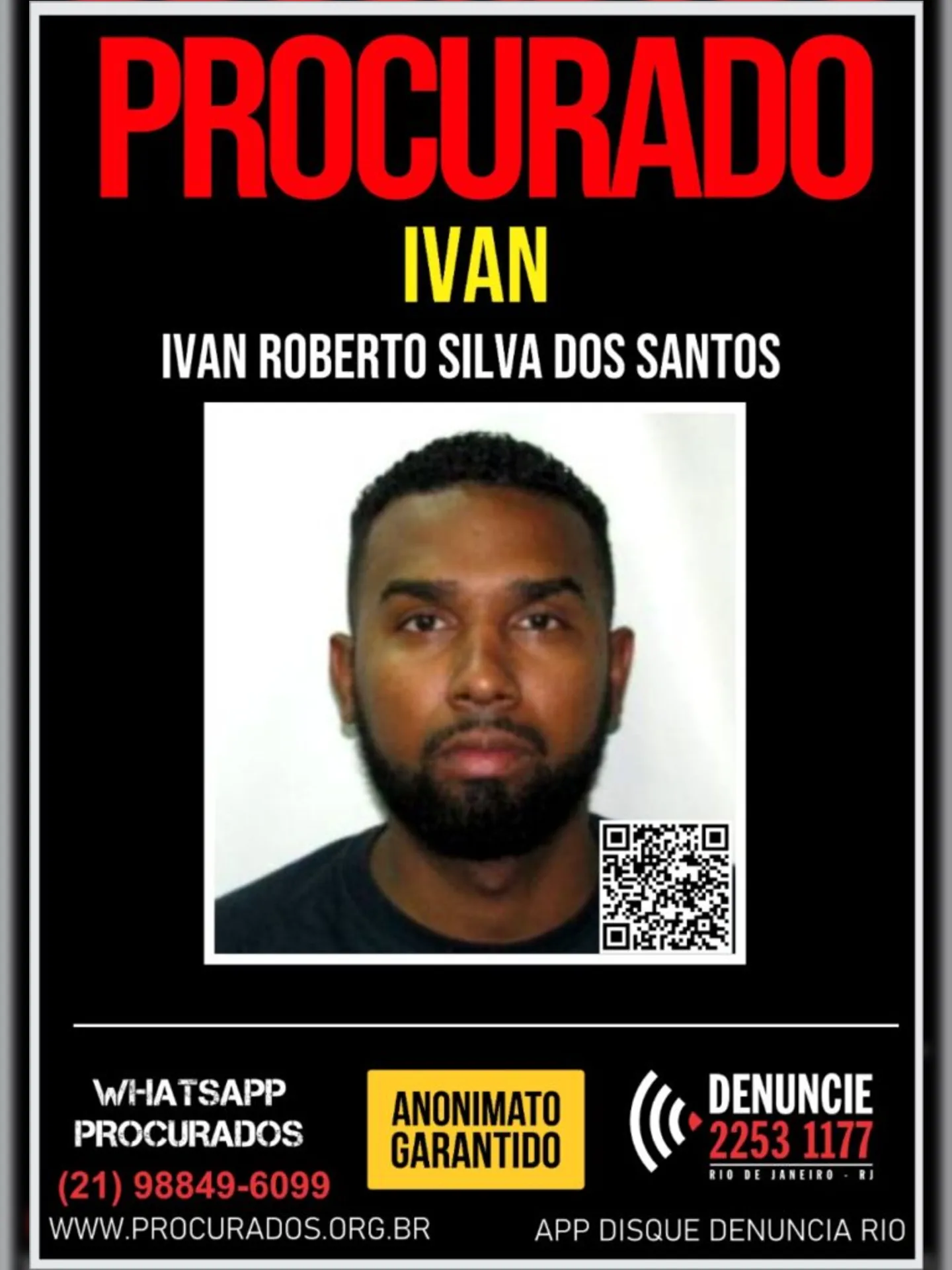 Imagem ilustrativa da imagem Cartaz pede informações de jovem suspeito de matar comerciante em Maricá