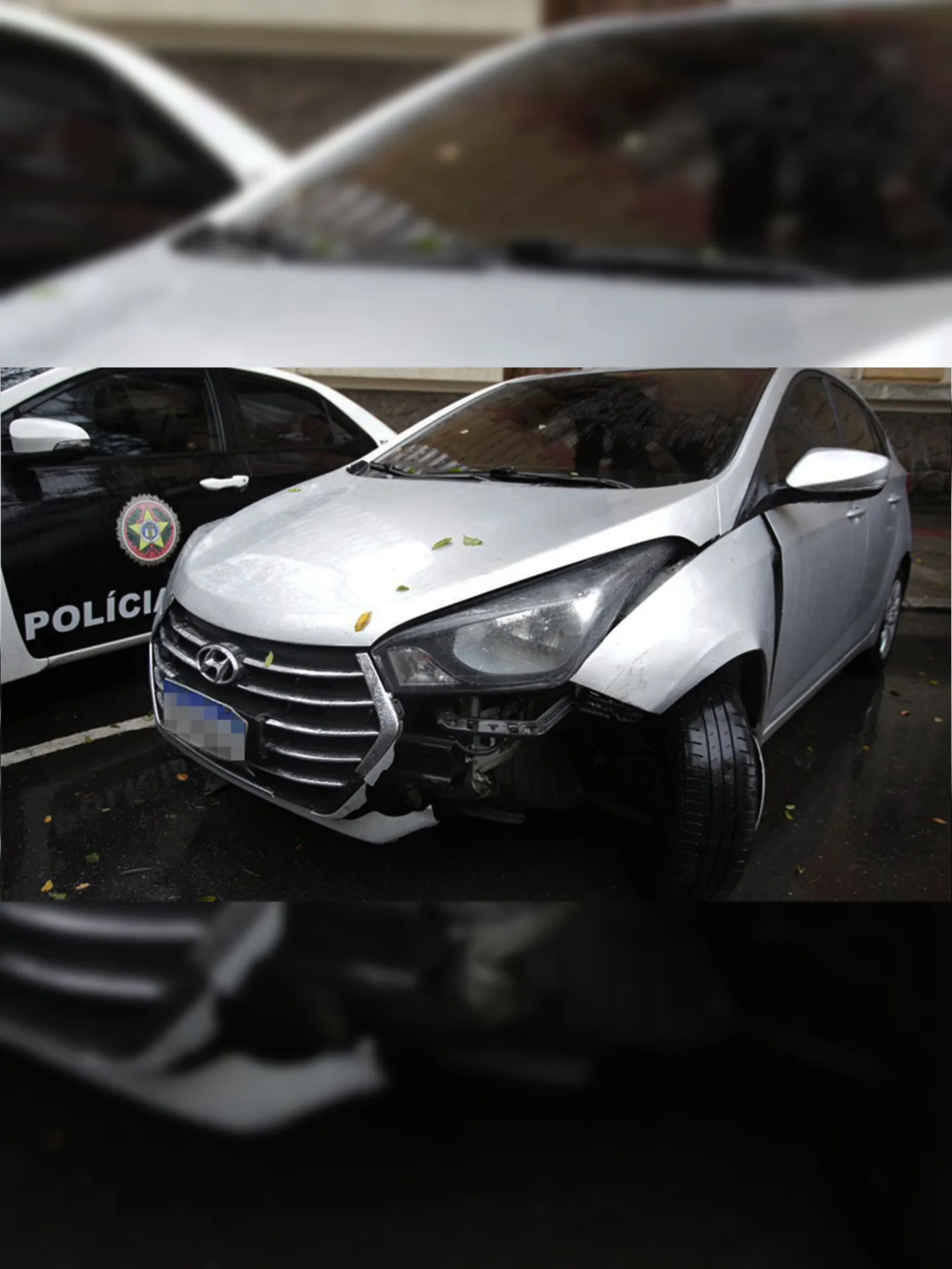 Imagem ilustrativa da imagem Tiros, acidente e carro recuperado em Niterói