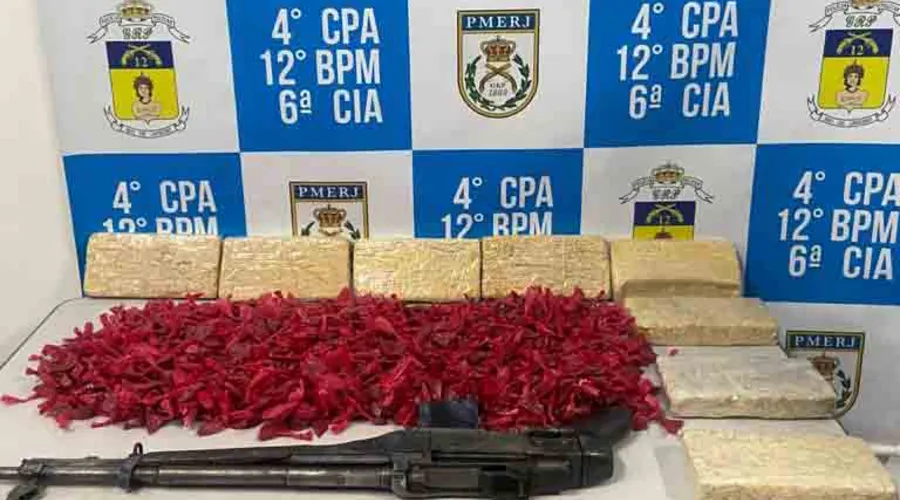 Imagem ilustrativa da imagem Preso com fuzil e drogas em Maricá