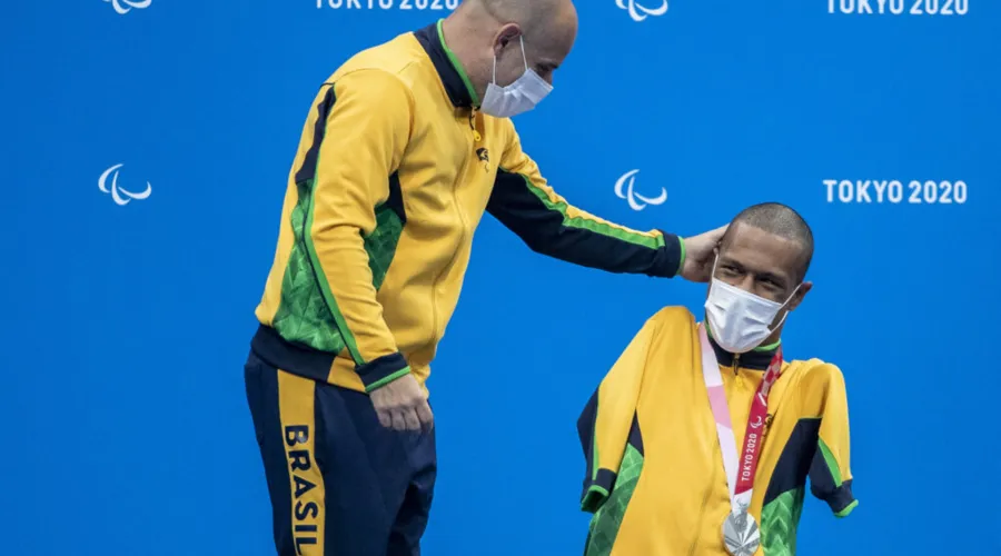Imagem ilustrativa da imagem Paralímpiada: Brasil conquista medalhas na natação