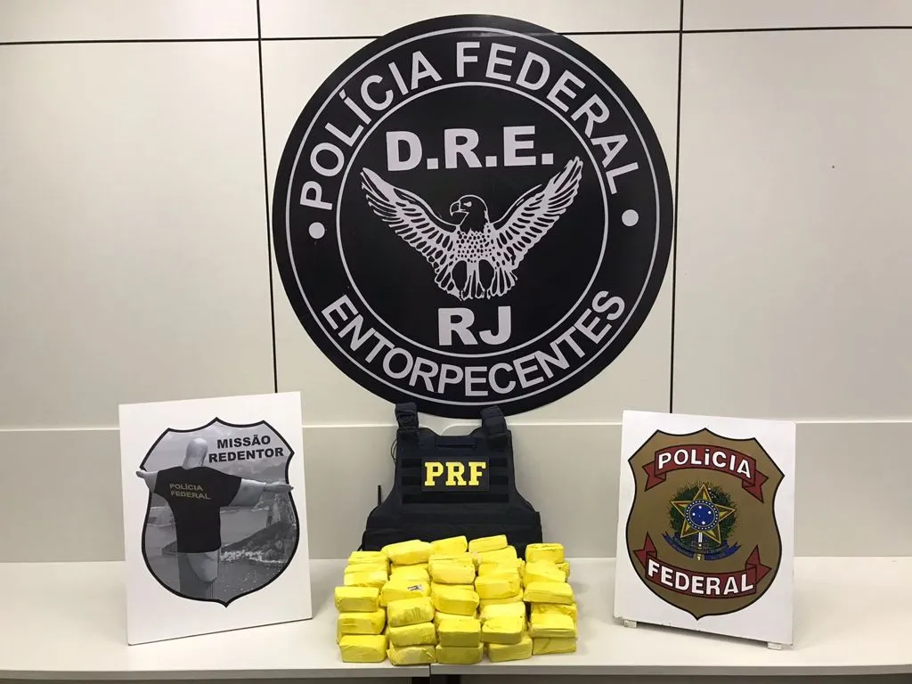 Imagem ilustrativa da imagem Preso transportando mais de 20kg de cocaína no Rio