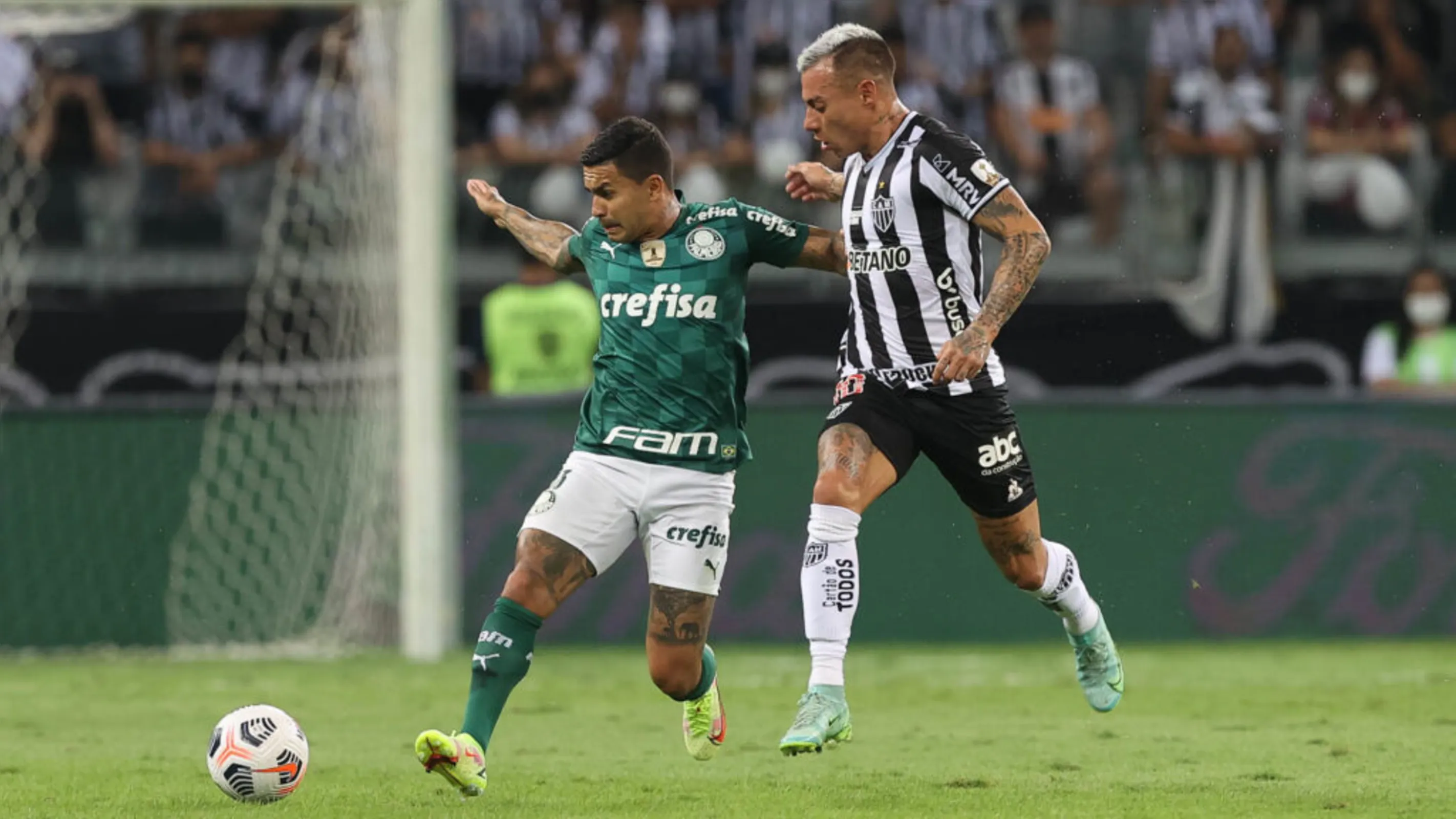 Imagem ilustrativa da imagem Com gol fora, Palmeiras empata com Atlético-MG e vai à final da Libertadores