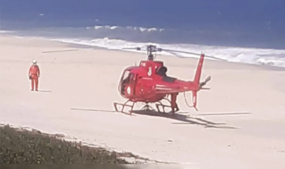 Imagem ilustrativa da imagem Pescador morre em praia de Saquarema, na Região dos Lagos