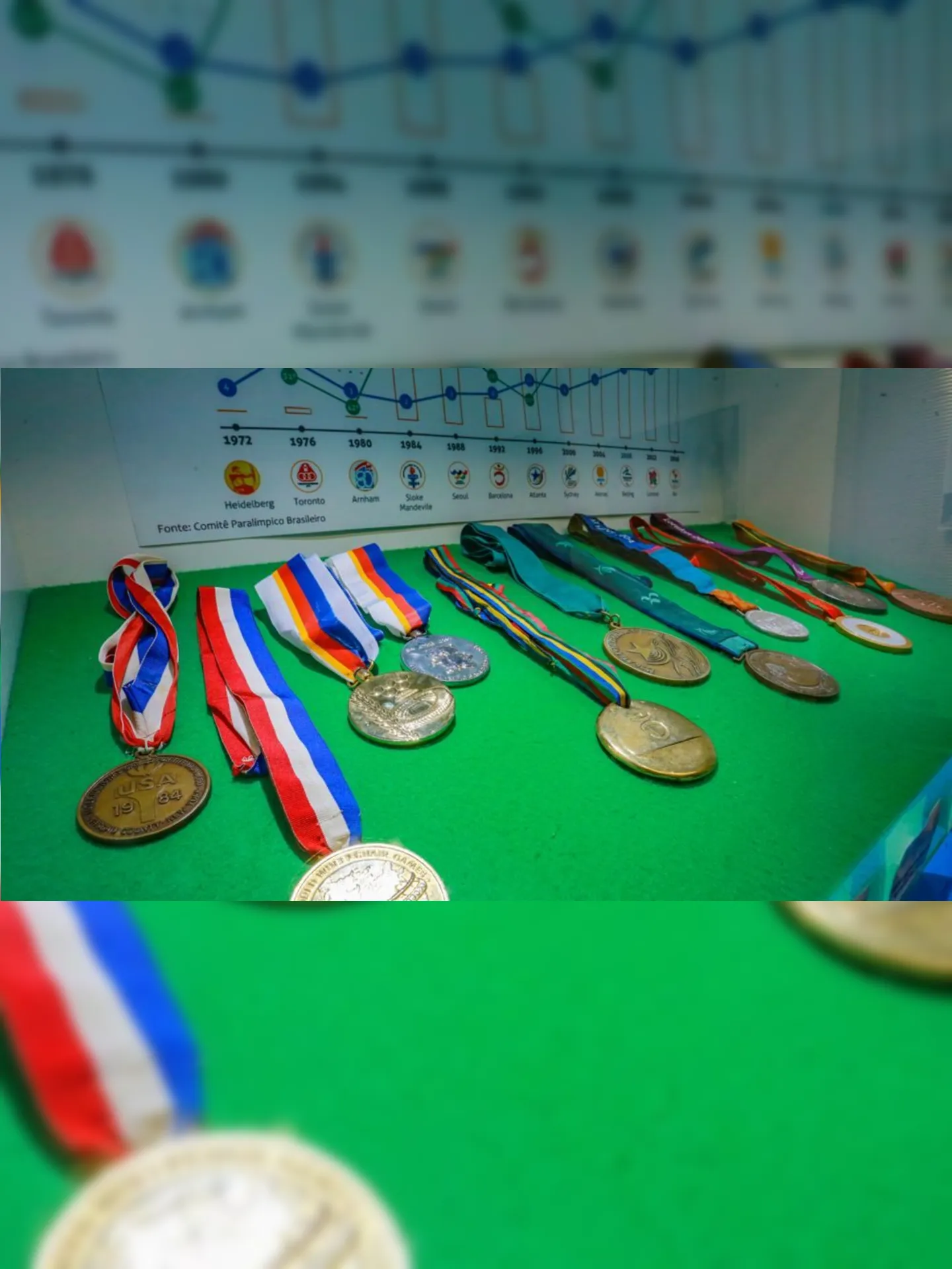 Imagem ilustrativa da imagem Exposição presta homenagens a campeões paralímpicos no Rio de Janeiro