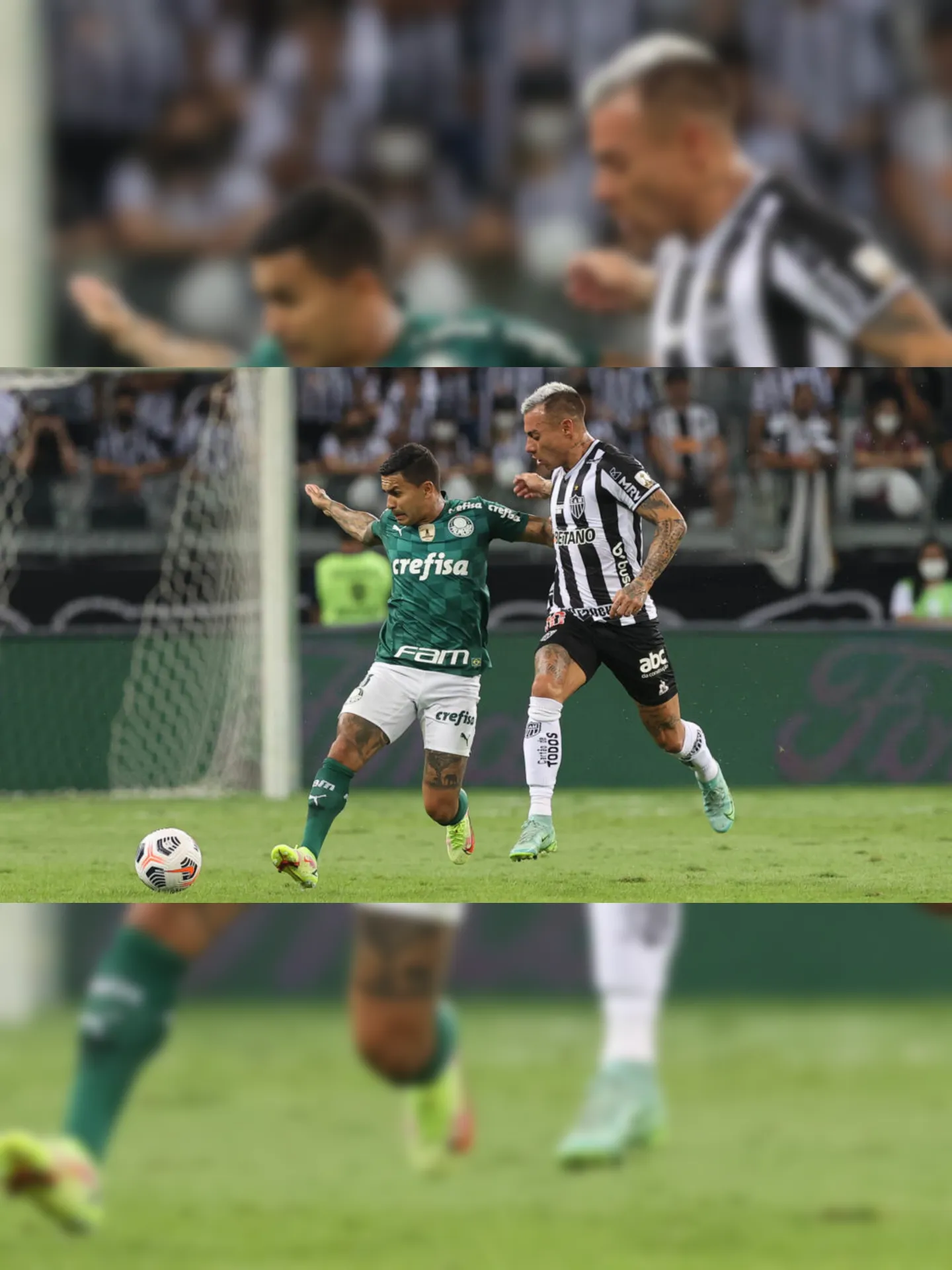 Imagem ilustrativa da imagem Com gol fora, Palmeiras empata com Atlético-MG e vai à final da Libertadores