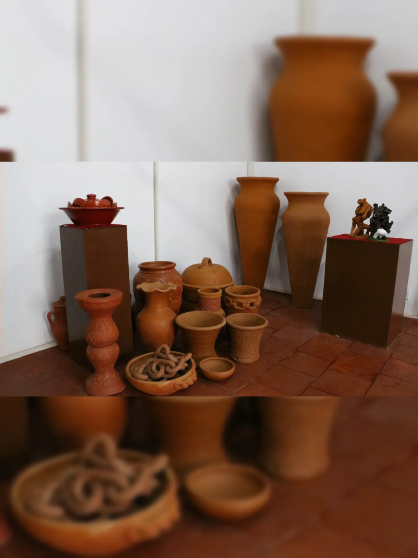 Imagem ilustrativa da imagem Exposição valoriza os trabalhos em cerâmica feitos por artistas de Itaboraí