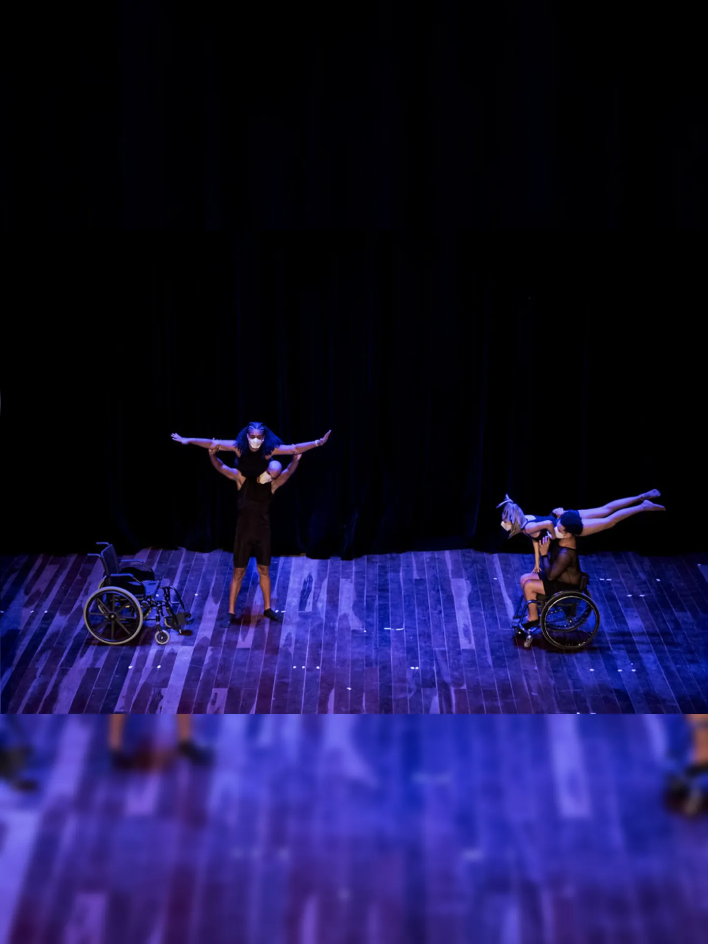 Imagem ilustrativa da imagem Espetáculo de dança inclusiva encanta no Teatro Municipal de São Gonçalo