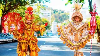 Imagem ilustrativa da imagem Confira as fantasias de alas comerciais da Unidos da Viradouro para o Carnaval