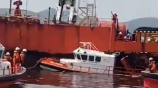 Imagem ilustrativa da imagem Embarcação afunda e deixa um morto na Baía de Guanabara, em SG