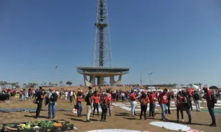 Imagem ilustrativa da imagem Manifestantes protestam contra o governo em Brasília