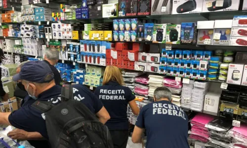 Imagem ilustrativa da imagem Operação 'Game Over' apreende mercadorias piratas no Centro do Rio