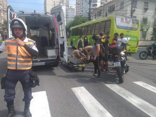 Imagem ilustrativa da imagem Idoso é atropelado em via principal da Zona Sul de Niterói