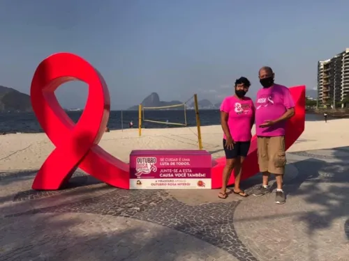 Imagem ilustrativa da imagem Outubro Rosa: Niterói terá iluminação especial nesta sexta-feira