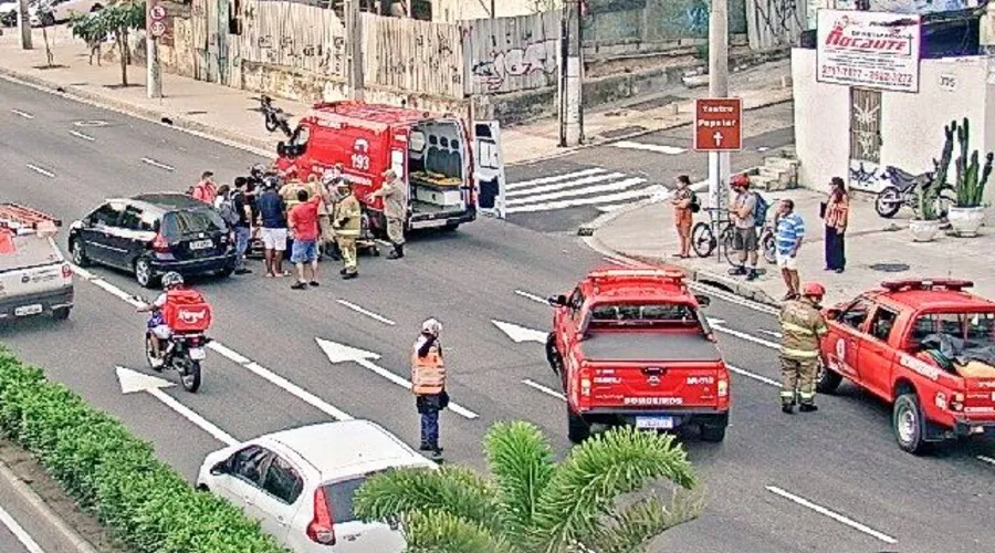 Imagem ilustrativa da imagem Acidente com moto deixa uma pessoa ferida na Zona Sul de Niterói