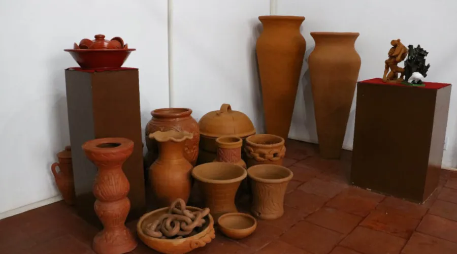 Imagem ilustrativa da imagem Exposição valoriza os trabalhos em cerâmica feitos por artistas de Itaboraí