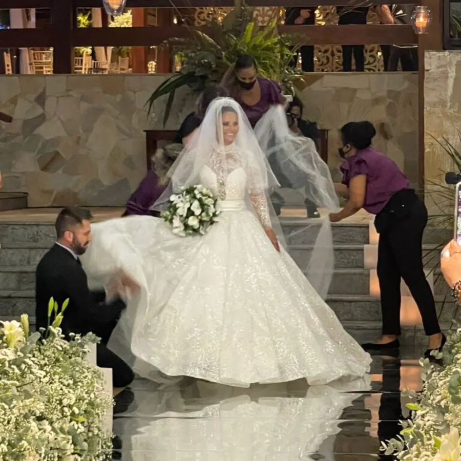 Imagem ilustrativa da imagem Viviane Araújo e Guilherme Militão se casam no Rio de Janeiro nesta sexta