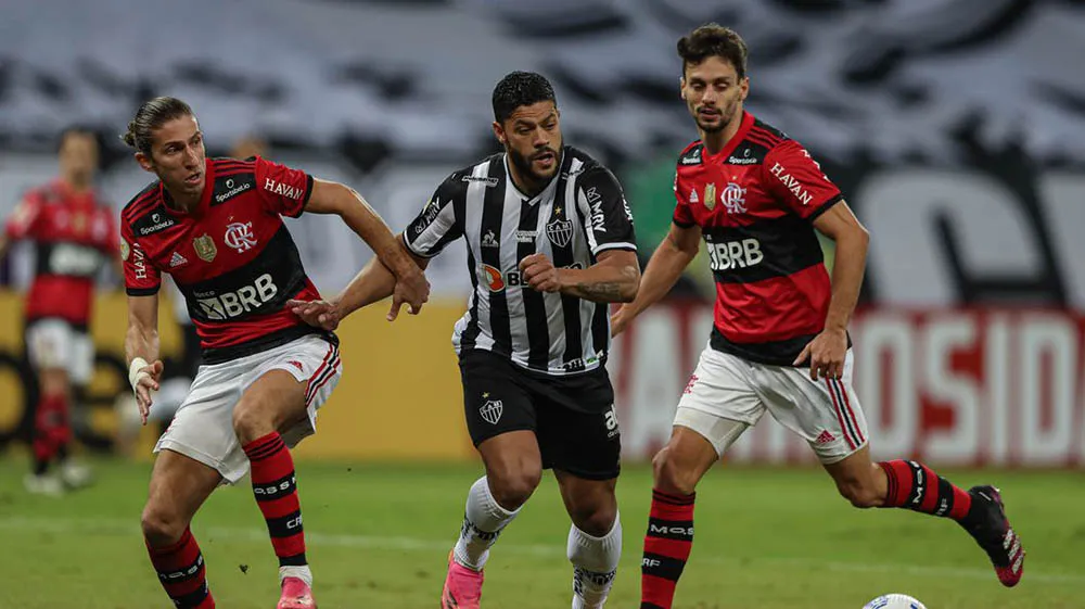 Imagem ilustrativa da imagem Duelo entre Flamengo e Atlético-MG pretende agitar noite do Brasileirão neste sábado