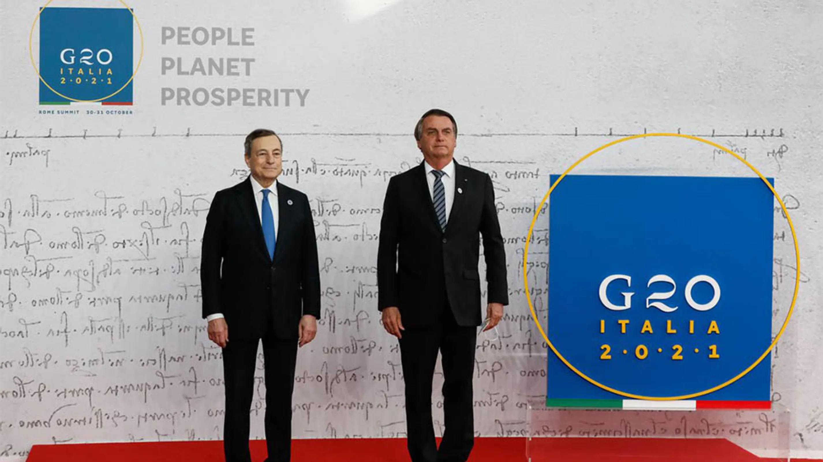Imagem ilustrativa da imagem Bolsonaro participa de cúpula do G20 neste sábado na Itália