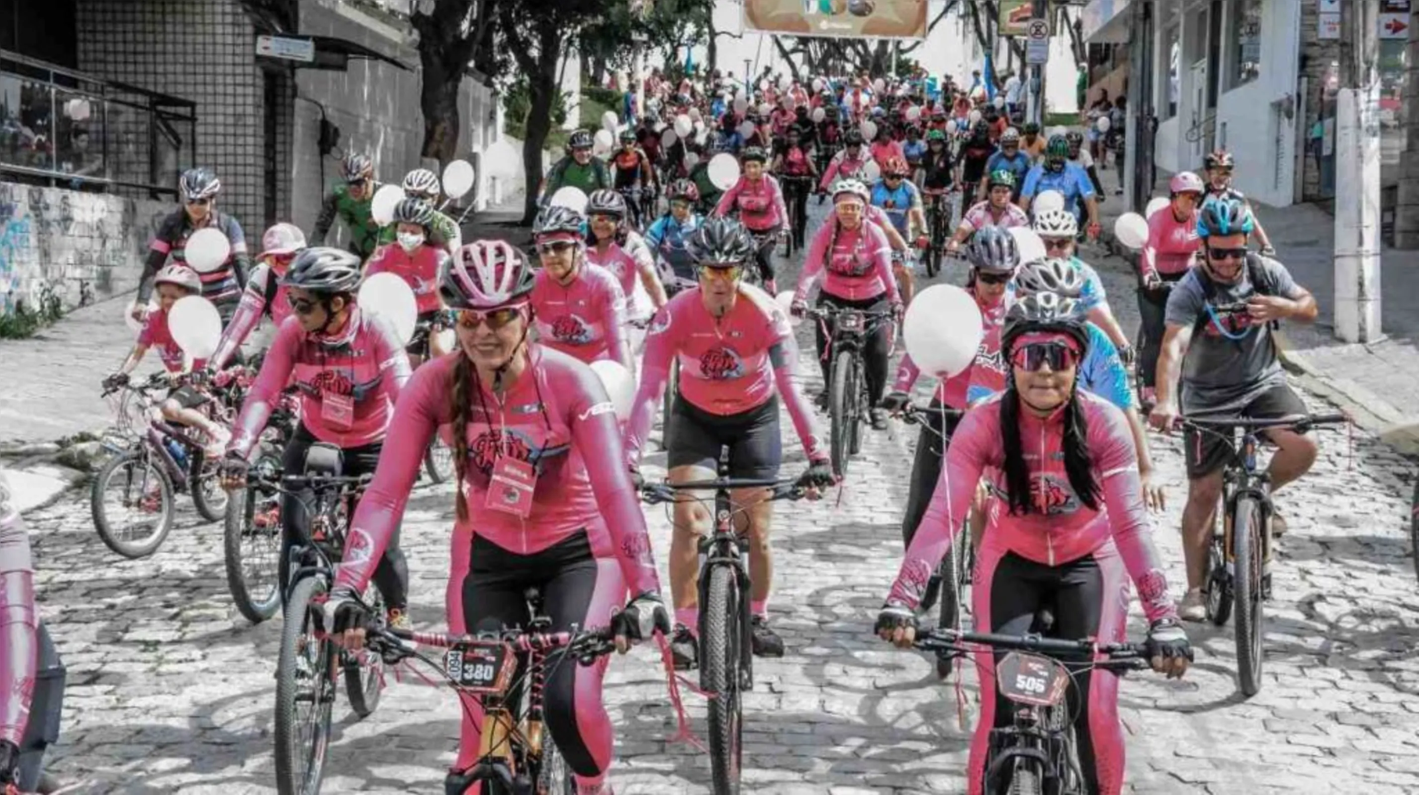 Imagem ilustrativa da imagem Itaboraí encerra a programação do 'Outubro Rosa' com passeio ciclístico