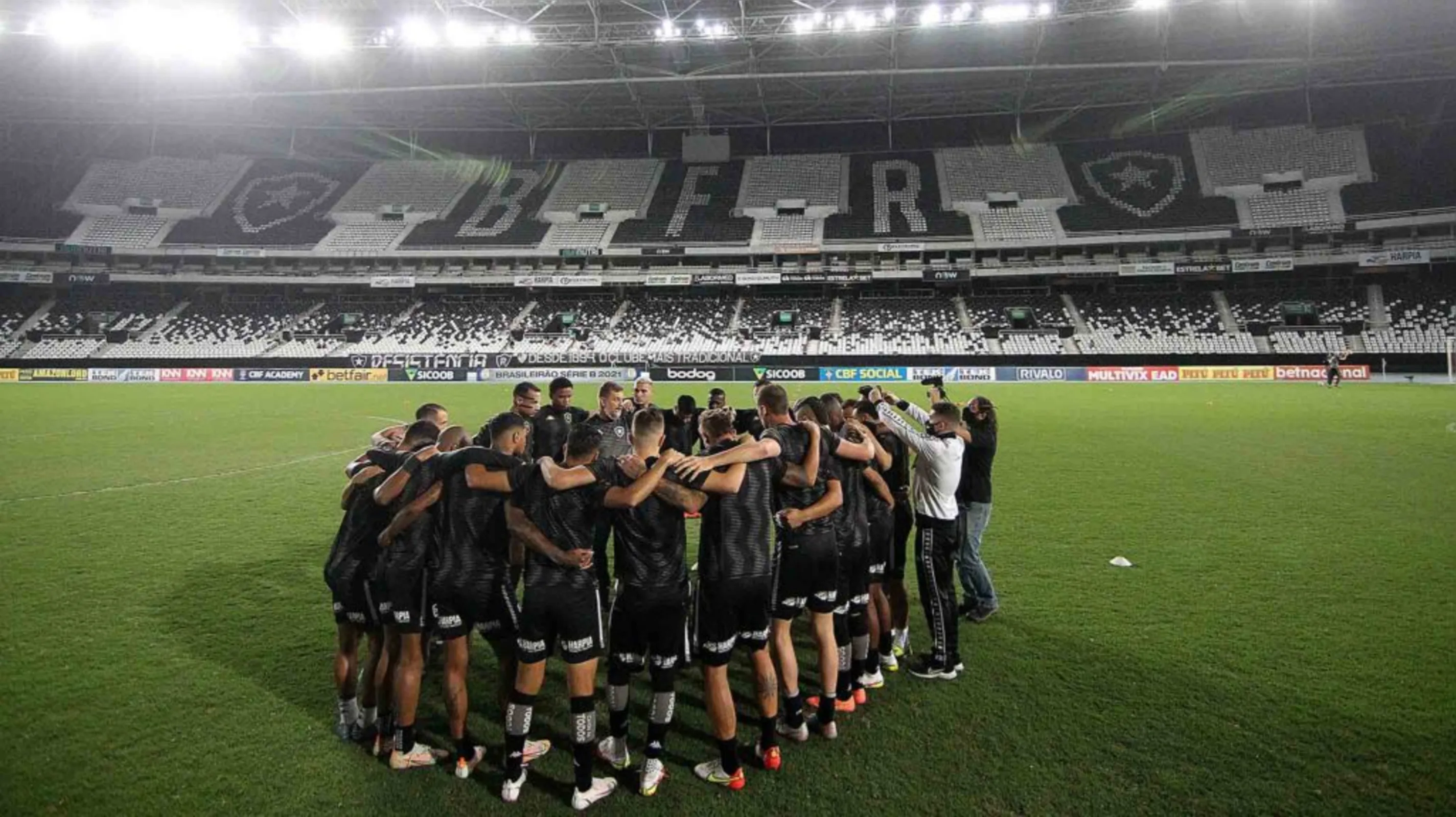 Imagem ilustrativa da imagem Solução caseira: Botafogo conta com vitórias no Nilton Santos para garantir acesso