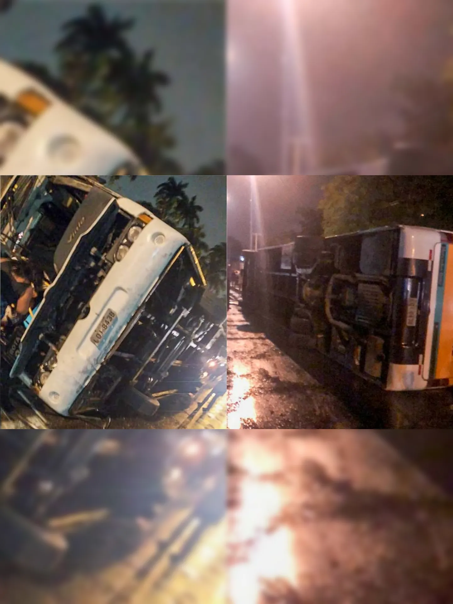 Imagem ilustrativa da imagem Ônibus de escola de samba tomba e deixa feridos no Rio