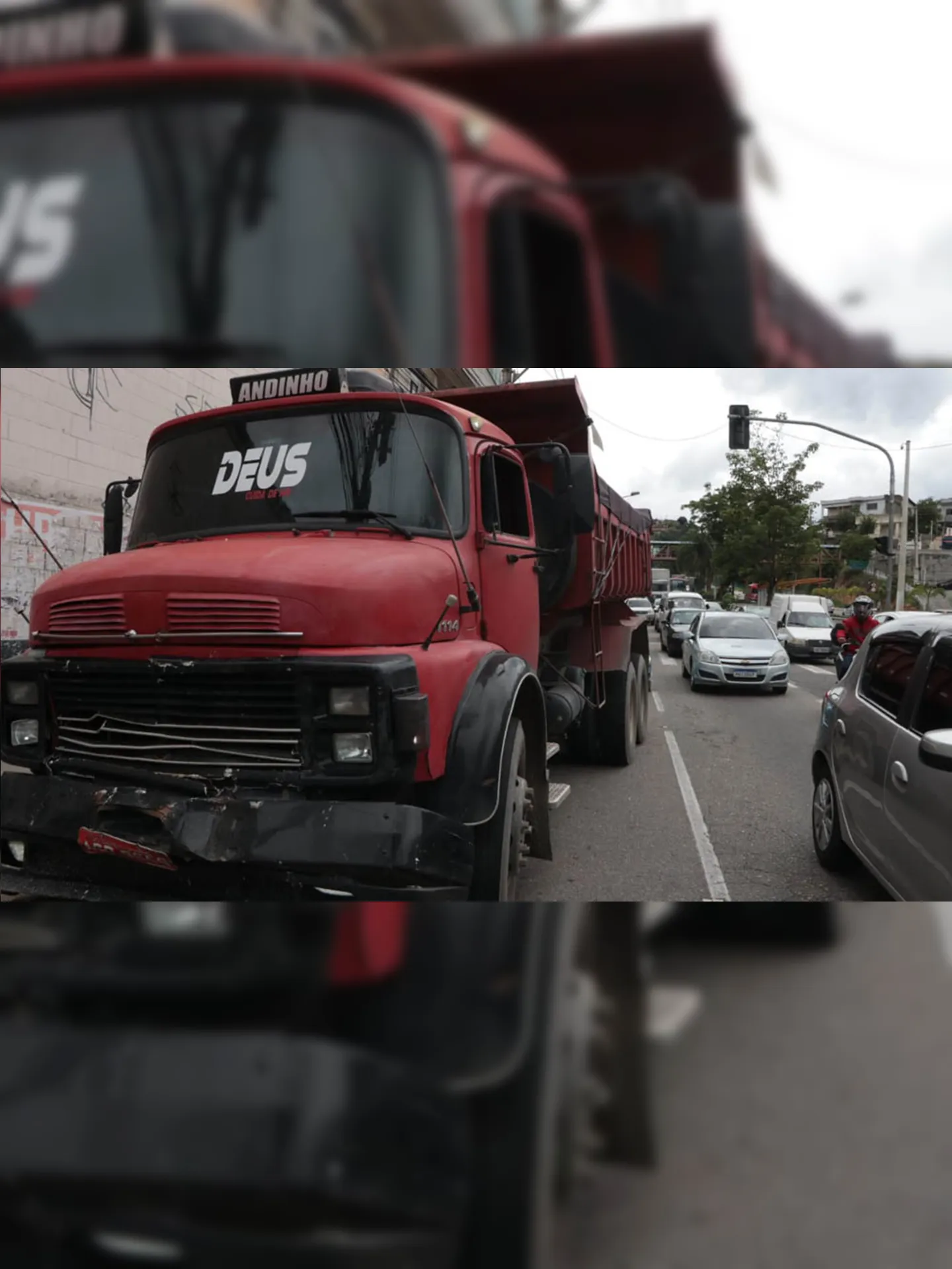 Imagem ilustrativa da imagem Acidente deixa feridos e complica trânsito na Zona Norte de Niterói