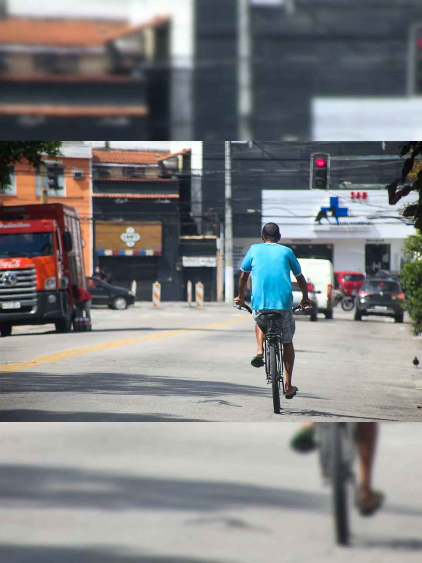 Imagem ilustrativa da imagem Perigo: ciclistas em risco em ruas da Zona Norte de Niterói