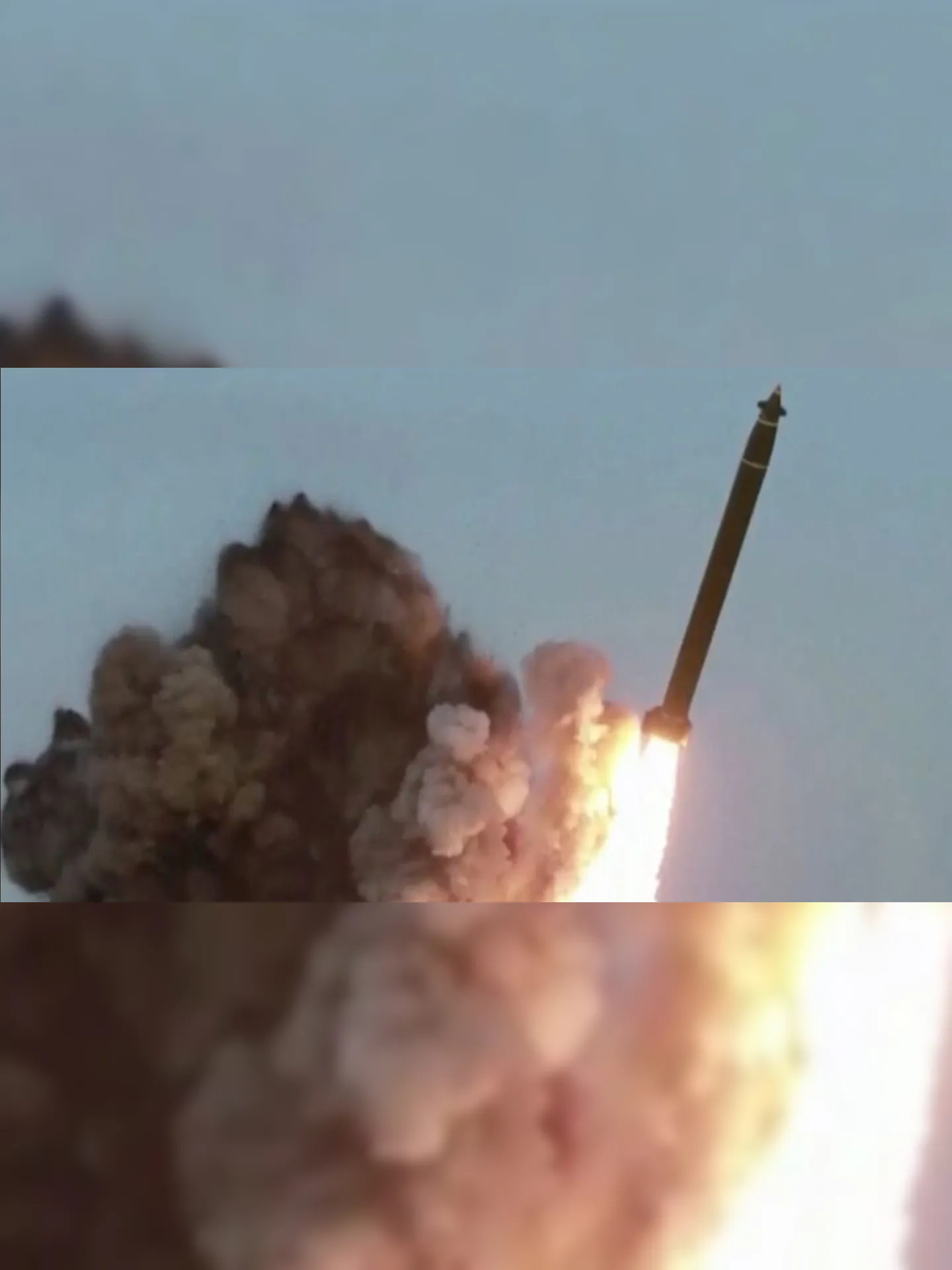 Imagem ilustrativa da imagem Míssil é lançado pela Coreia do Norte para o mar do Japão