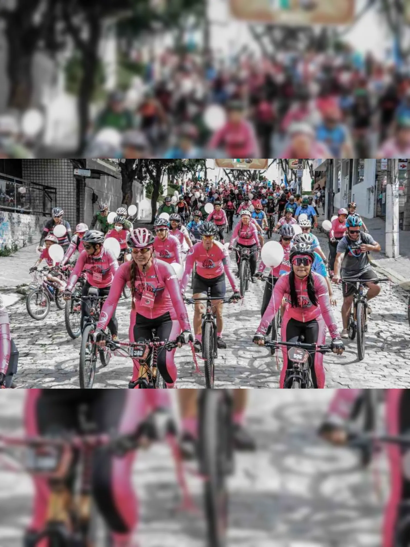 Imagem ilustrativa da imagem Itaboraí encerra a programação do 'Outubro Rosa' com passeio ciclístico