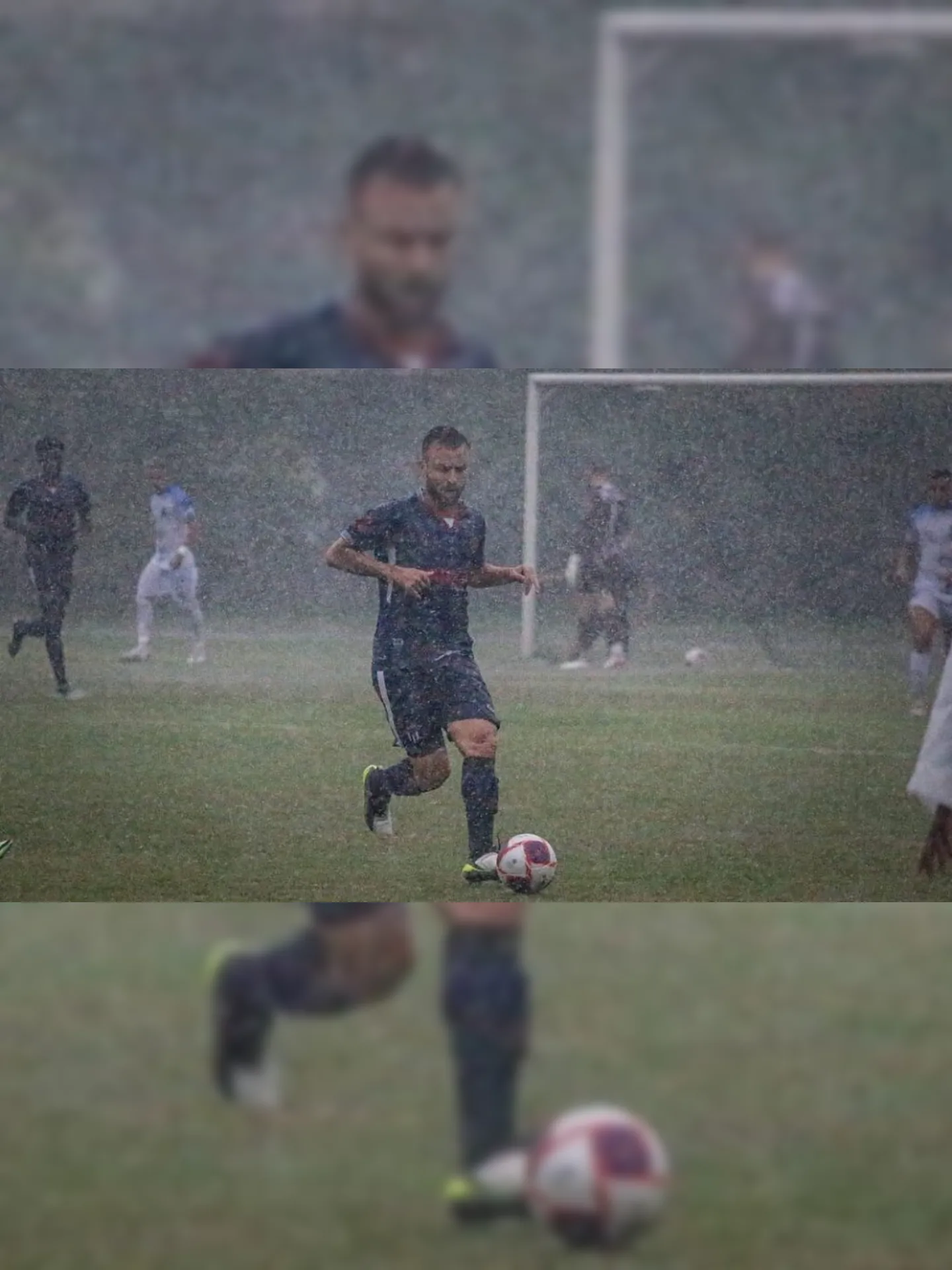 Imagem ilustrativa da imagem Pérolas Negras x Maricá, pela final da Copa Rio, é interrompido e adiado devido a forte chuva