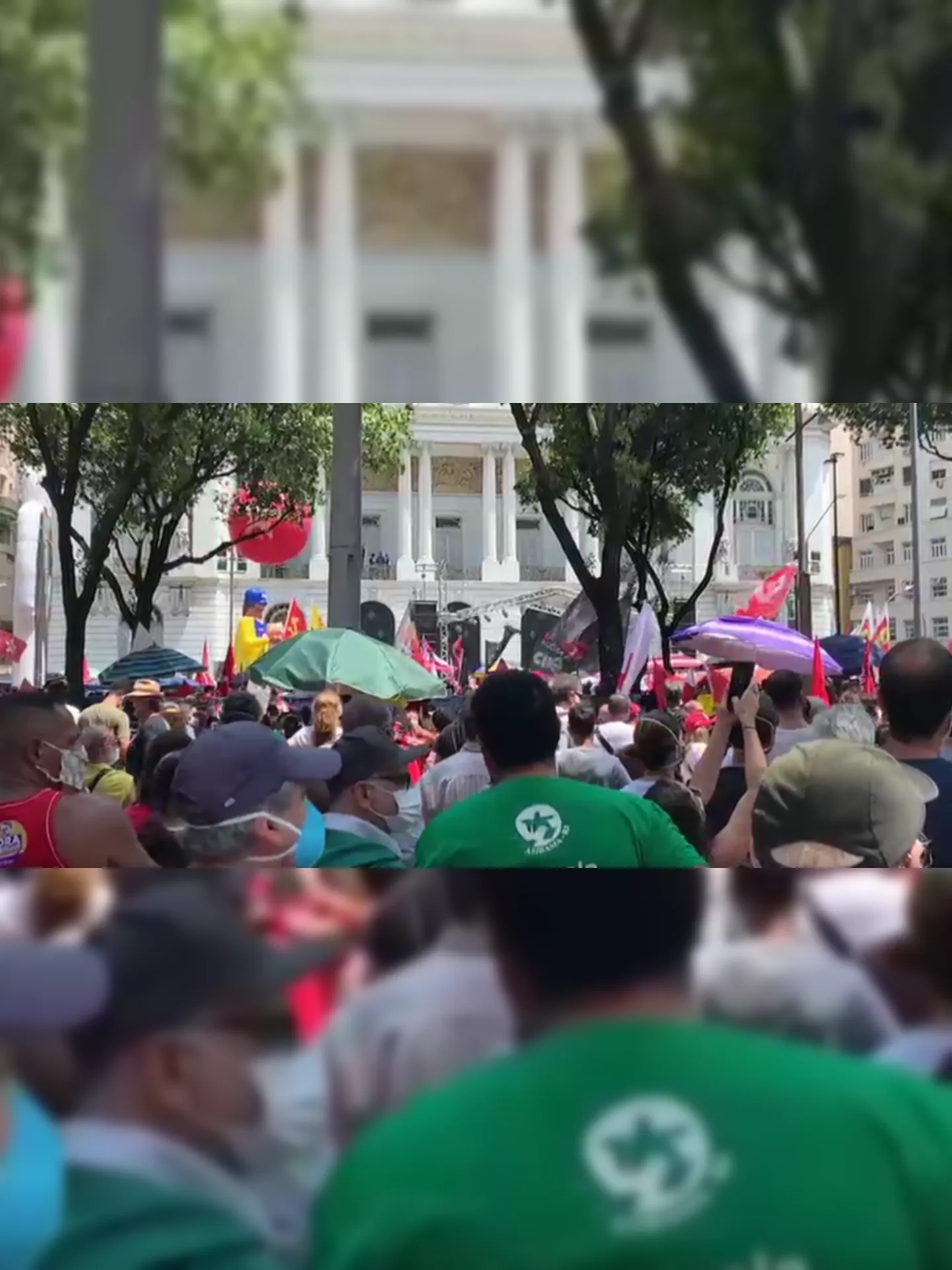 Imagem ilustrativa da imagem Manifestações contra Bolsonaro em diversas partes do país