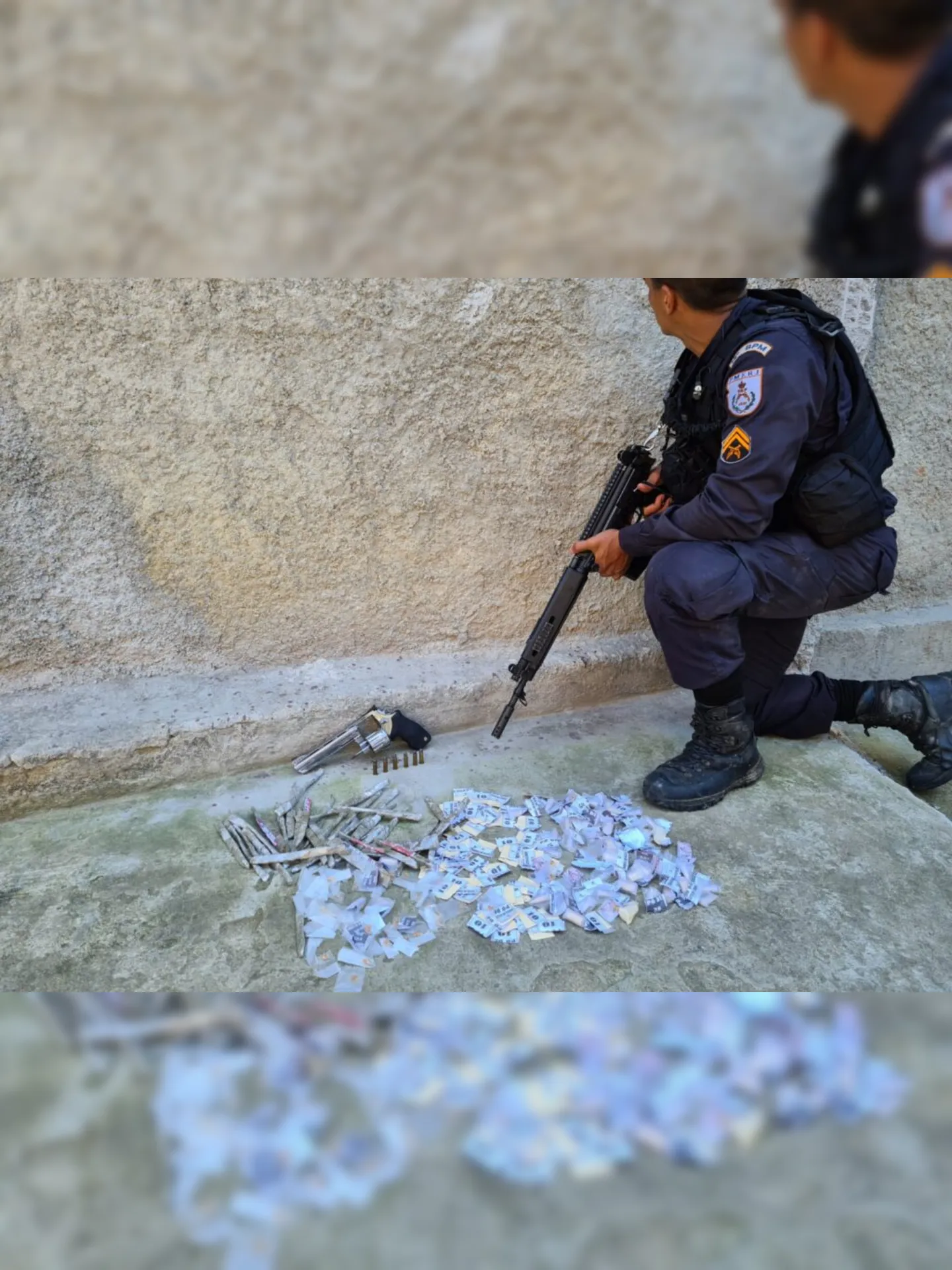 Imagem ilustrativa da imagem Troca de tiros termina com um suspeito baleado na perna em Niterói