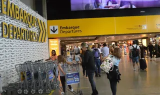 Imagem ilustrativa da imagem Aeroportos devem receber 700 mil pessoas em feriadão