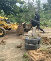 Imagem ilustrativa da imagem Ação conjunta da polícia retira barricadas em bairros de Itaboraí e SG