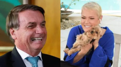 Imagem ilustrativa da imagem Bolsonaro responde alfinetada de Xuxa e assunto toma conta das redes sociais