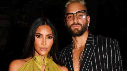 Imagem ilustrativa da imagem Maluma se posiciona sobre possível romance com Kim Kardashian