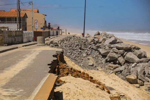 Imagem ilustrativa da imagem Obras de contenção seguem sem previsão de conclusão na Barra de Maricá