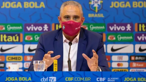 Imagem ilustrativa da imagem Tite divulga a lista de convocados da Seleção Brasileira para os jogos de novembro