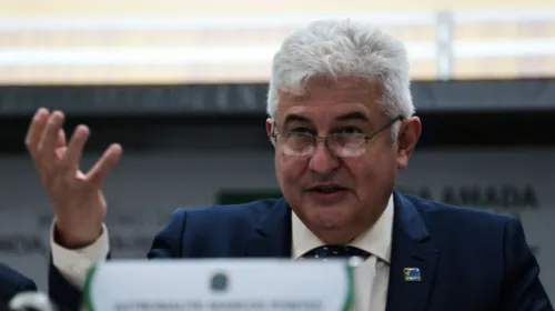 O ministro da Ciência, Tecnologia e Inovações, Marcos Pontes, dá entrevista coletiva sobre o resultado preliminar do chamamento público sobre a Prospecção de projetos de Ensaios Clínicos de Fases I e II de vacinas contra Covid-19 desenvolvidas no Brasil