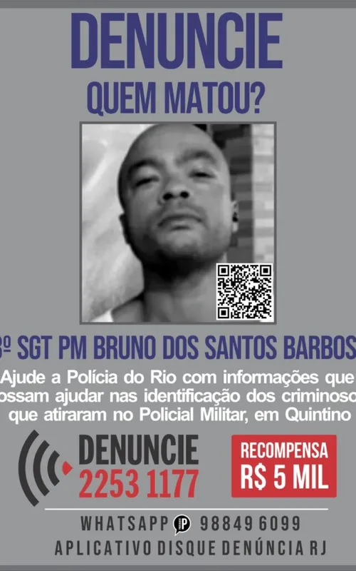 Imagem ilustrativa da imagem Portal dos Procurados busca suspeitos de matar PM no Rio